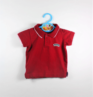 poloshirtje rood maatje 62 gks