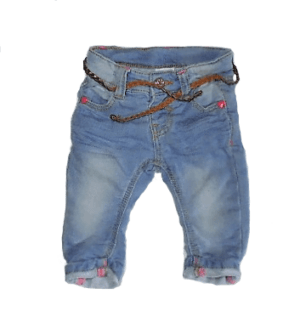 Hema baby jeans lichtblauw maatje 62