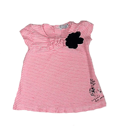 Trendy Dirkje baby jurkje roze maatje 62
