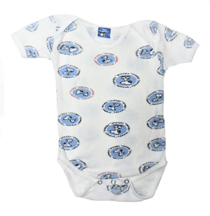 Peanuts baby rompertje wit met Snoopy maatje 56/62