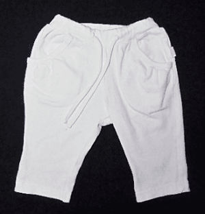 Prénatal baby broekje uni wit maatje 62