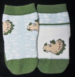 Sokjes dino  2 paar maatje 16-18