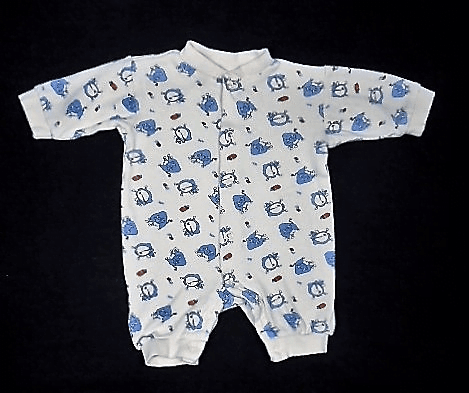 V&D baby boxpakje met blauw koetjes maatje 50/56 - Afbeelding 2
