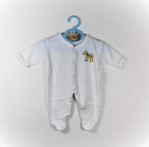 boxpakje wit met zebra maatje 50 gks