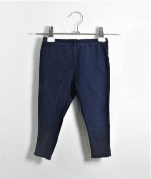 legging uni donkerblauw maatje 80 gks
