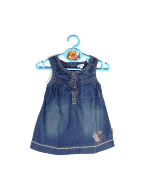 mexx denim jurkje baby meisje maatje 68 gioskidzstore