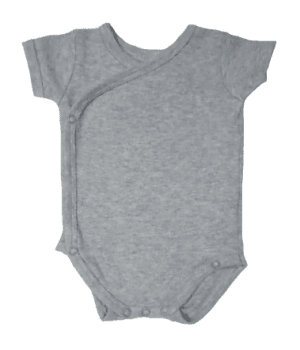 Hema baby-omslagrompertje uni grijs maatje 56