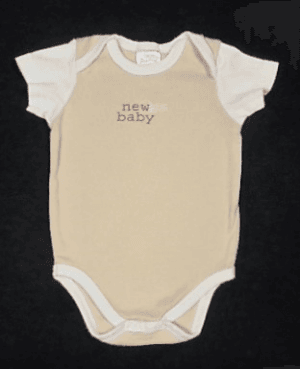 Bambino rompertje beige maatje 62/68