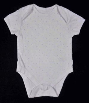 Early Days rompertje wit met gekleurde stipjes maatje 68