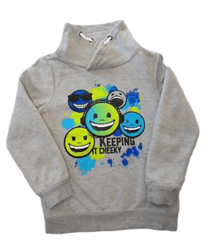 Dopodopo boys trui Keeping it cheeky maat 122