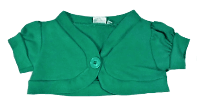 Bolero groen korte mouwtjes maatje 74