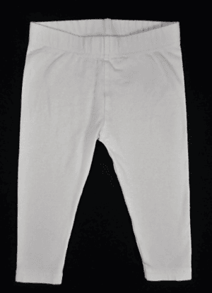 Zeeman baby legging wit uni maatje 68
