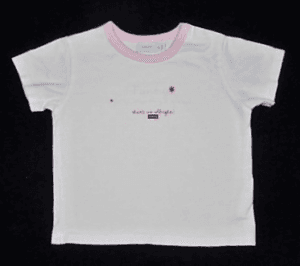 Mexx baby t-shirtje wit maatje 68