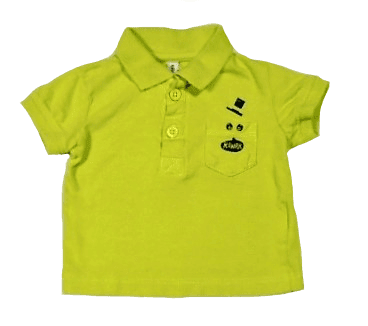 Polo shirtje groen Rawrrr maatje 50