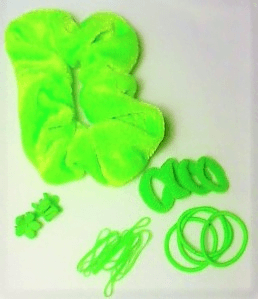 Meisjes haar accessoires fel groen nieuw