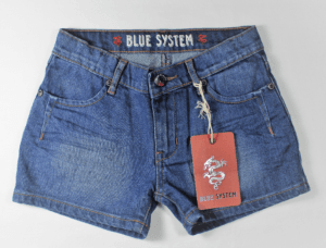 Blue System by Retour jeans shorts voor meisjes maat 128