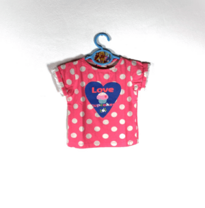 hema shirtje love cupcakes met all over print maatje 80 gioskidzstore