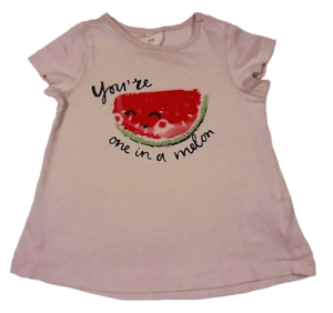 shirtje meloen maatje 80 gks