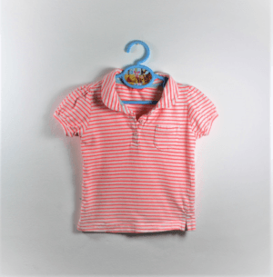 shirtje ornaje en wit gestreept maatje 86 gks