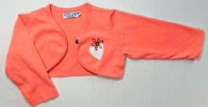 Dirkje baby meisje bolero oranje maatje 68