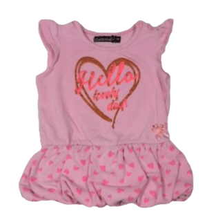 jurkje roze met elastiek gioskidzstore