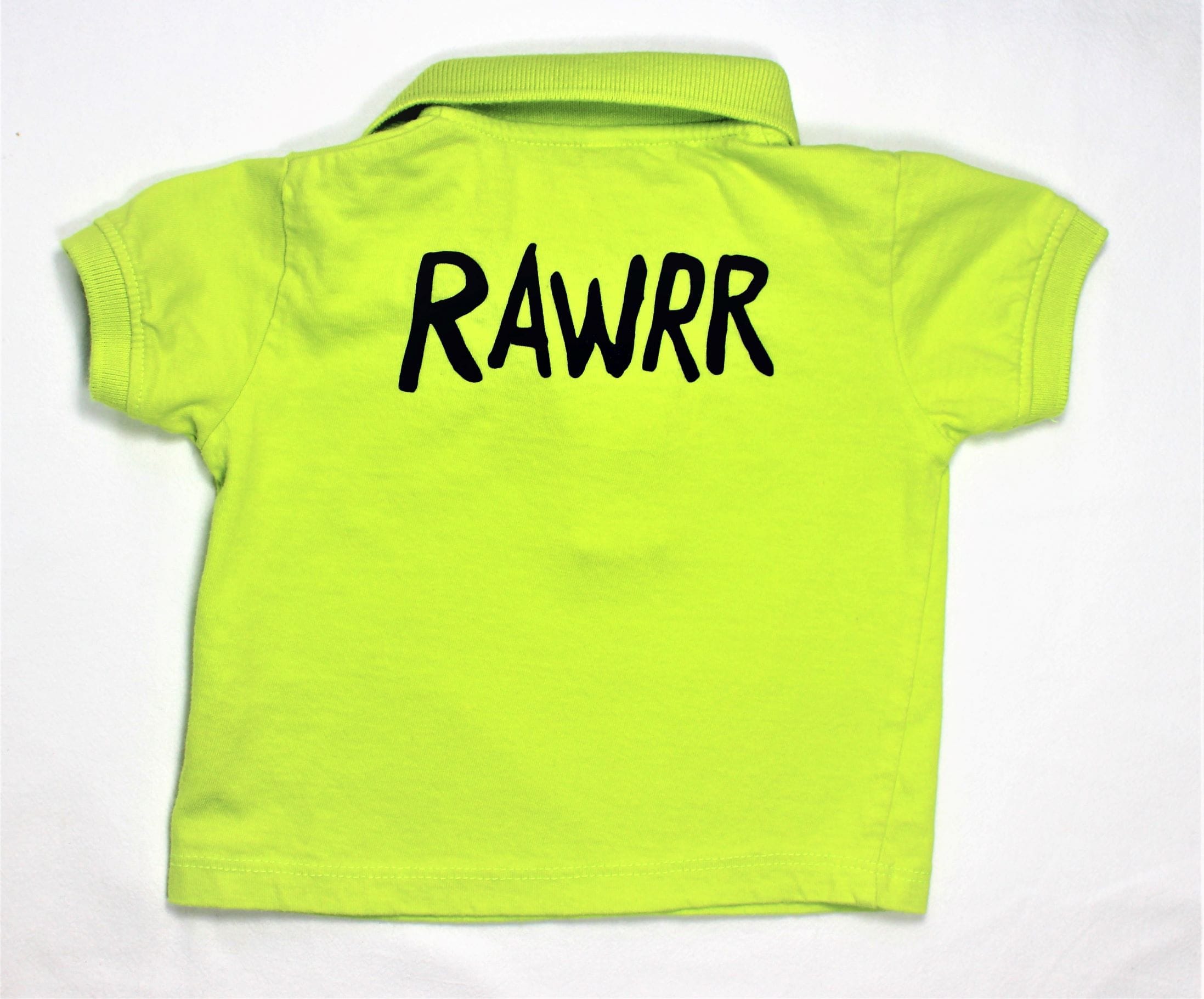 Poloshirtje groen Rawrr maatje 62 - Afbeelding 2