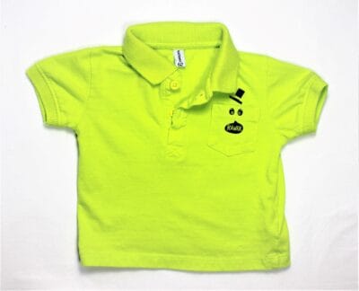 Poloshirtje groen Rawrr maatje 62