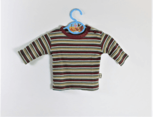 shirtje gekleurde streepjes maatje 56 gks