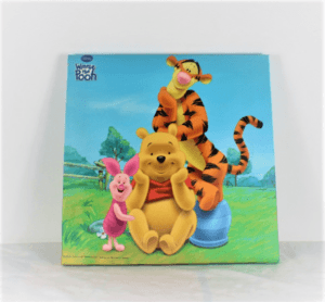 canvas schilderijtje winnie and frends gks