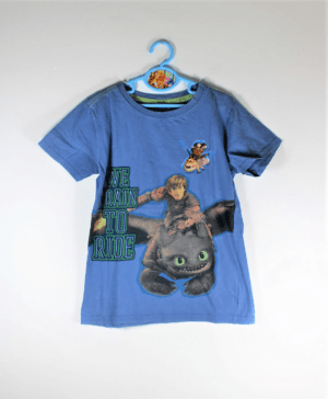 tshirt blauw Hikkie en Tandloos gks