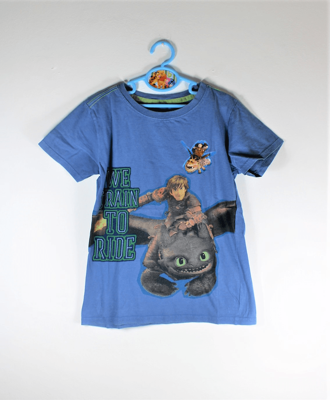 tshirt blauw Hikkie en Tandloos gks