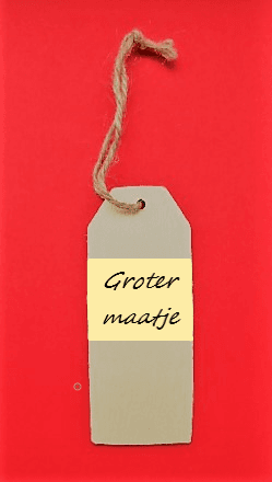 Tweedehands voor een maatje groter