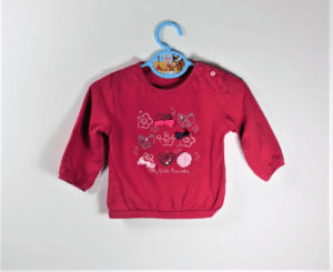 zeeman baby meisje t-shirtje met lange mouwen maatje 74 gioskidzstore