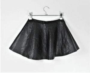 meisjes imitatieleren rokje maat 128 gioskidzstore