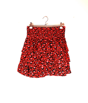 rokje jill rood met pamnterprint maat 158/164 gioskidzstore