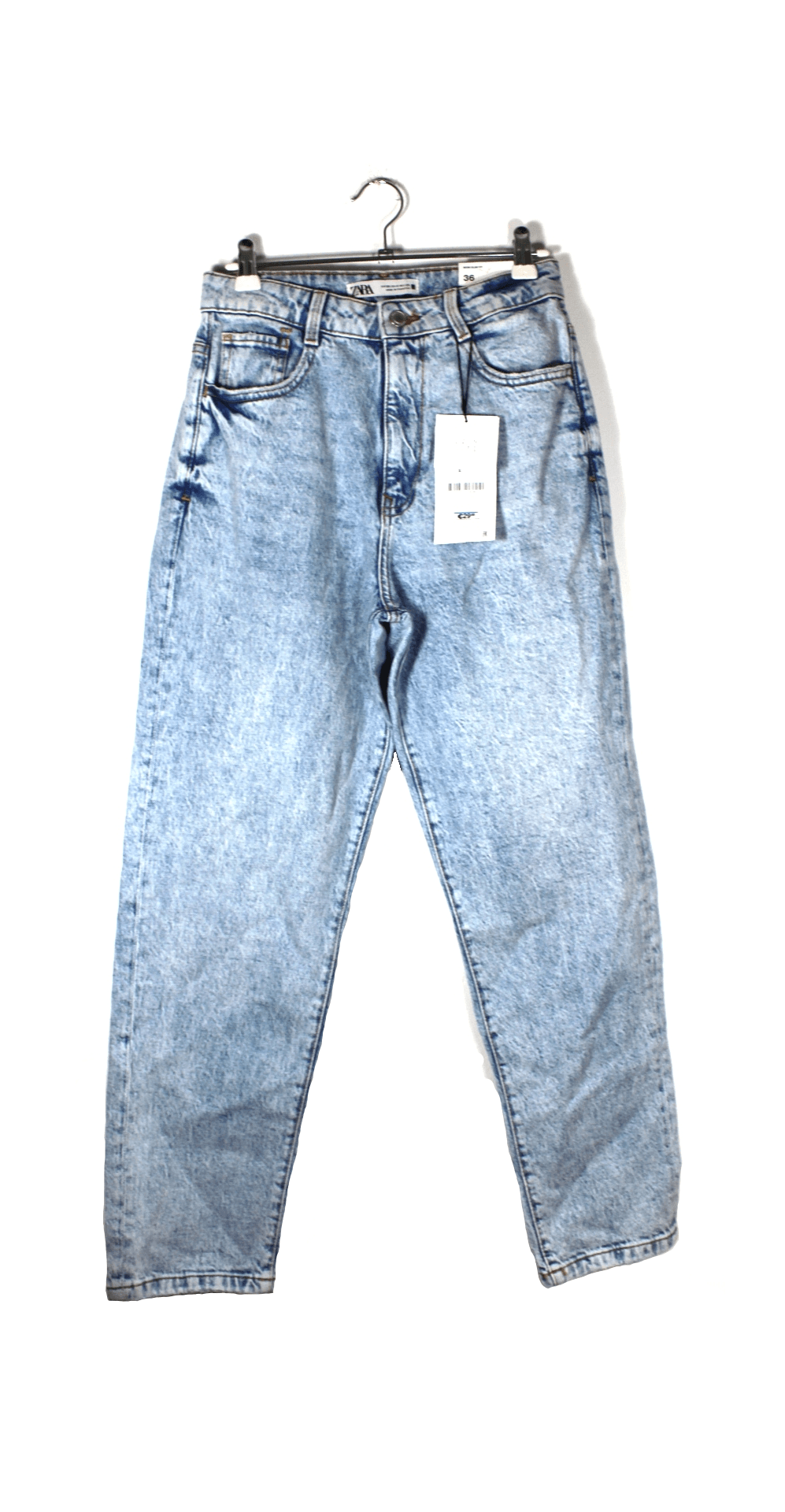 mom slim fit lichtblauwe jeans maat 36 gioskidzstore