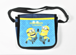 Minions schoudertasje Minion Powered blauw klein gioskidzstore