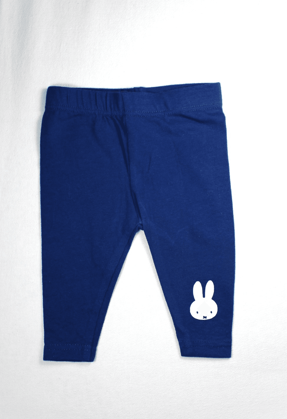 Nijntje wit op donkerblauwe legging maatje 50