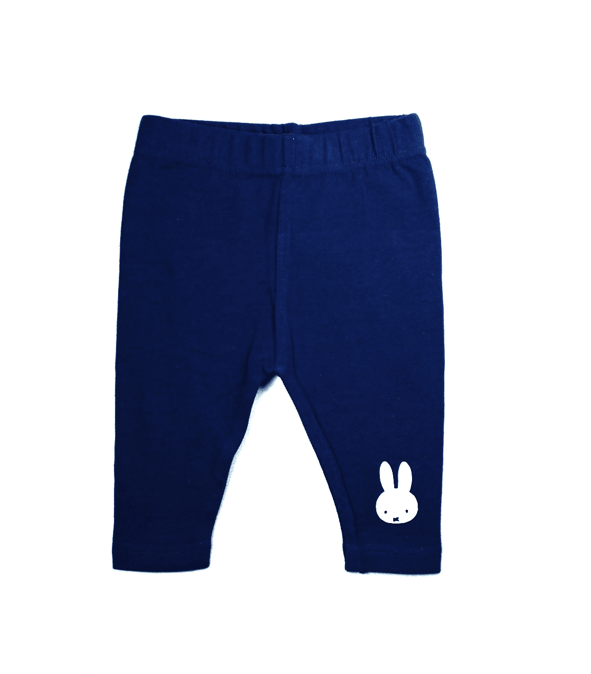 Nijntje wit op donkerblauwe legging maatje 56