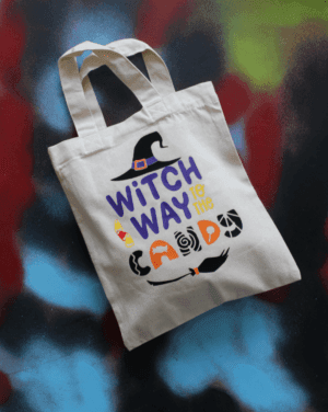 Thema Halloween Little kidzsbag witch way to the candy