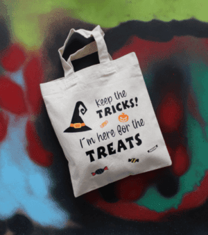 Thema Halloween:  Keep the tricks I´m here for the treats
