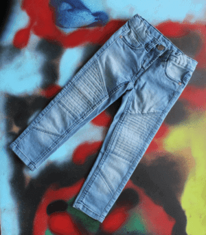 Blue Queen jeans blauw skinny fit maat 98