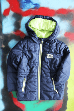 Charles Vogele winterjas boys donkerblauw maat 110