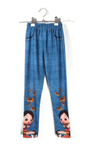 Niloya jegging blauw maat 110