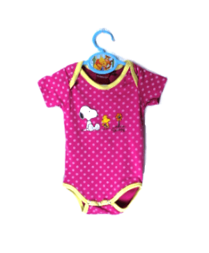 Snoopy rompertje met korte mouwtjes maatje 74/80