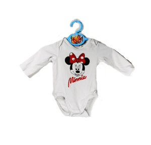 H&M / Disney rompertje wit met Minnie Mouse maatje 62