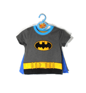 Primark Little Rebel shirt Batman met cape maat 86