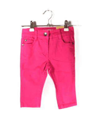 Scapino jeans donkerroze maatje 104 met labels