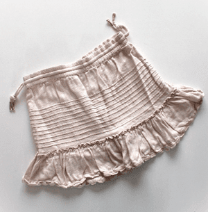 Jill & Mitch rokje crème kleurig maat 122/128