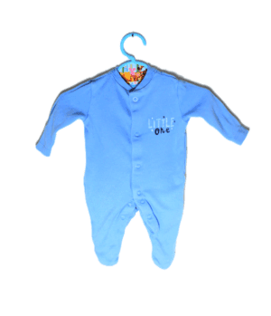 Primark baby boxpakje blauw Little One maatje 50